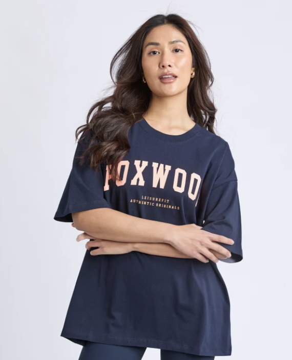 Foxwood Interval Tee - Navy