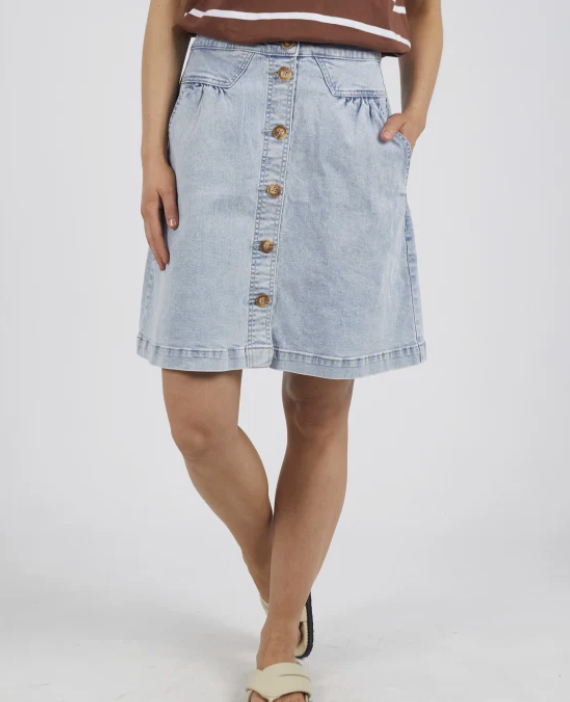 Foxwood Amanda Skirt - Vintage Blue