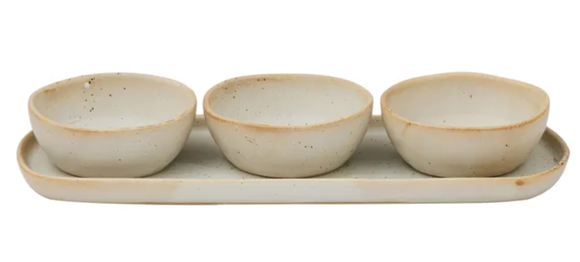 Francis Ceramic 4pc Serve Set 33x11x5cm