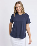 Foxwood Farrah S/S Tee - Navy