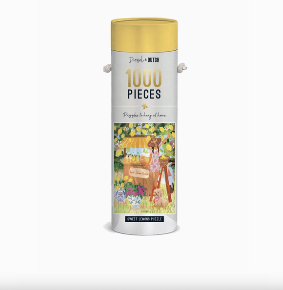 Sweet Lemons 1000pc Wall Jigsaw Puzzle