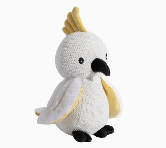 Knitted Toy - Colin the Cockatoo