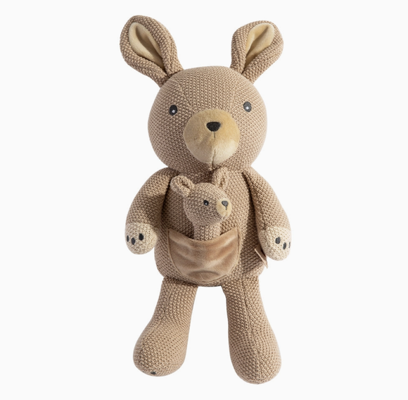 Knitted Toy - Kylie the Kangaroo