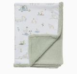 Organic Jersey Sherpa Blanket - Goosey Goosey