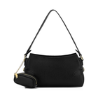 Black Caviar Designs Messina East West Shoulder Bag - Black
