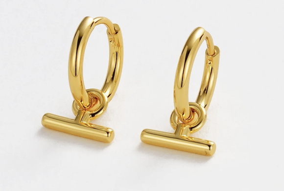 Zafino Earrings - Winnie Hoop - Gold