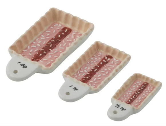 Tucker S/3 Ceramic Measuring Spoons 9x4.5x2cm