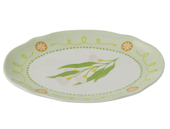 Madge Ceramic Plate 19x14cm Mint
