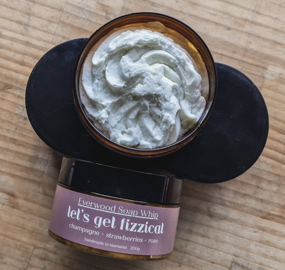Everwood Whipped Soap - let's Get Fizzical 200g