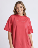 Foxwood Captain Tee - Red