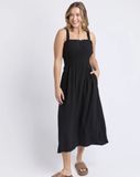 Foxwood Dandelion Dress - Black