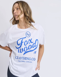 Foxwood California Tee - White