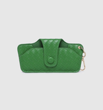 Louenhide Skittle Sunglass Case - Woven Green