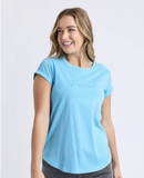 Foxwood Signature Tee -  Azure Blue