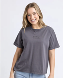 Foxwood Huntleigh Oversized Tee -  Charcoal
