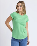 Foxwood Effortless Tee - Irish Green
