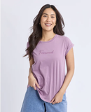 Foxwood Signature Tee - Light Plum