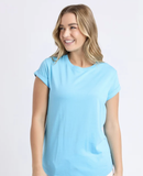 Foxwood Manly Tee - Azure Blue