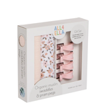 All4Ella 2 Pack Swaddle & 4 Pegs - Floral Bouquet