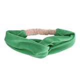 Cosy Luxe Velvet Headband - Meadow Green