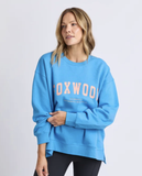 Foxwood Interval Crew - Bright Blue W Orange