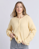Foxwood Murphy Knit Cardigan - Egg Shell