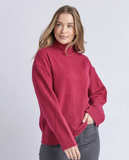 Foxwood Stellar Knit - Rhubarb Red