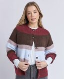 Foxwwod Eugene Stripe Cardi - Multi