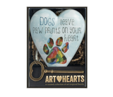 Paw Prints - Art Hearts
