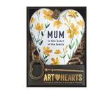 Mum Is The Hearts Of The Family - Art Hearts