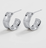 Zafino - Nina Hoop Silver