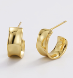 Zafino Nina Hoop Gold