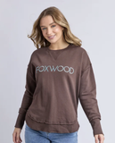 Foxwood Metallic Simplified - Coffee / Blue