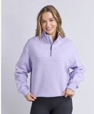 Foxwood College Zip Crew - Lavender