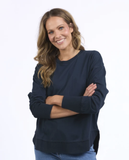 Foxwood Farrah Long Sleeve - Navy