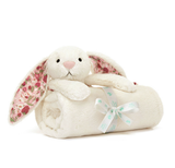 Jellycat - Blossom Cream Bunny "Berry" Blankie