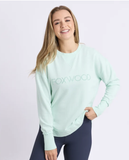 Foxwood Simplified Crew- Pale Mint