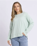 Foxwood Jayne Throw on Top - Subdued Mint