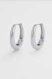 Zafino Pia Hoop Large - Silver