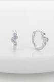 Zafino Earrings - Amy Huggie - Silver
