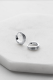 Zafino Earrings Paris Huggies - Silver