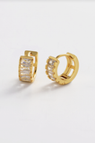 Zafino Earrings - Kira Huggie - Gold