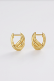 Zafino Earrings - Tia Huggie - Gold