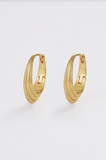 Zafino Marley Hoop Medium - Gold