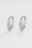 Zafino Marley Hoop Medium -  Silver
