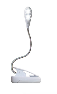 The Flexi Rechargeable clip on Book light