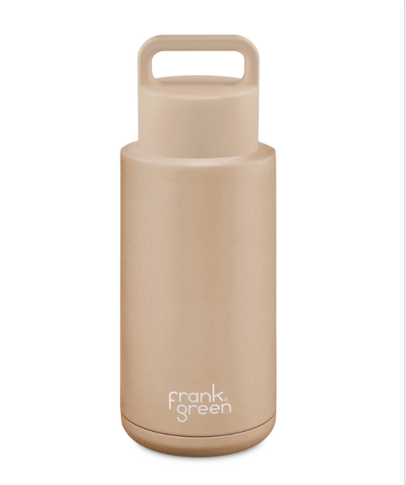 Frank Green - Reusable Bottle Grip Lid 34oz Soft Stone