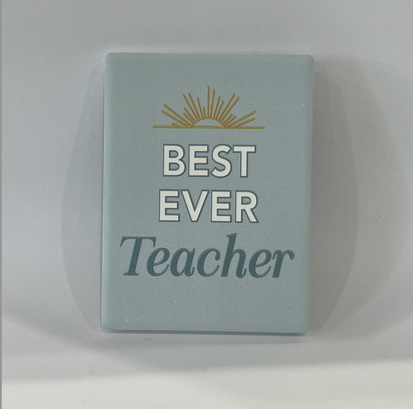 Ceramic Teacher Magnet - Best Teacher
