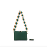 Black Caviar Designs Kiara Crossbody Clutch - Forest Green