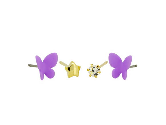 Earring Set - Kimmy Purple